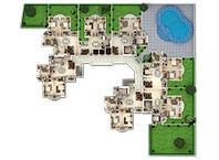 Apartments in Cochin second floor Plan