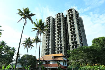Apartments in Kochi work progress 4
