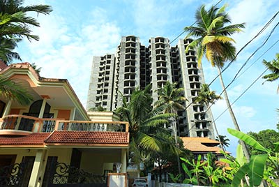 Apartments in Kochi work progress 5