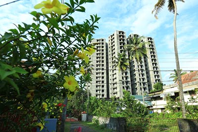 Apartments in Kochi work progress 7
